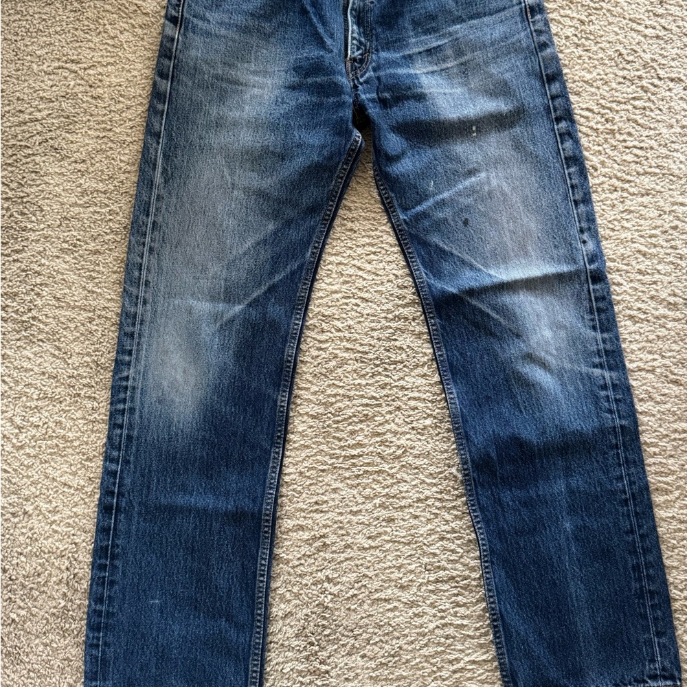 Men’s Levi's 505 Regular Fit Straight Leg Jeans - W36 L34